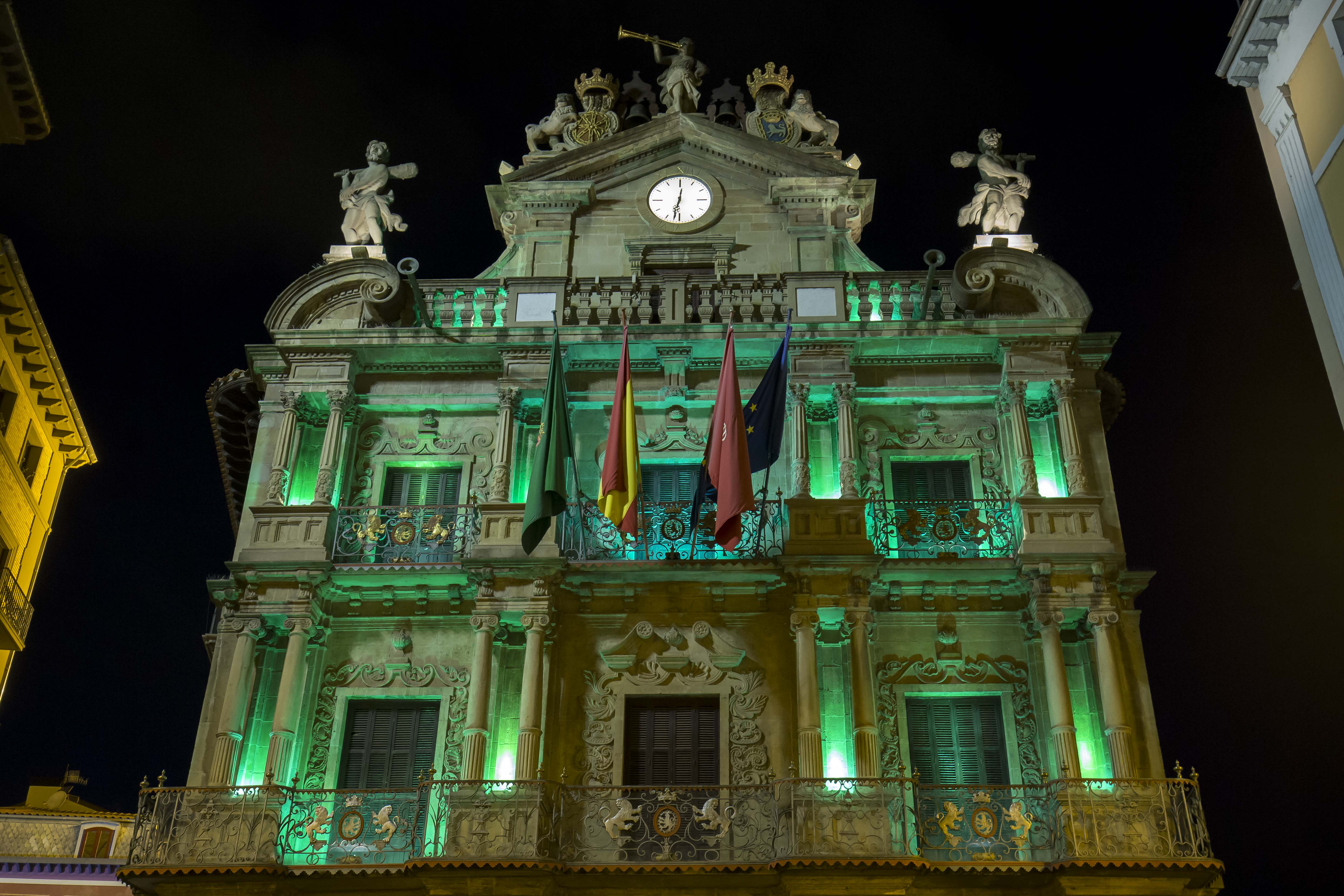 Iluminación verde